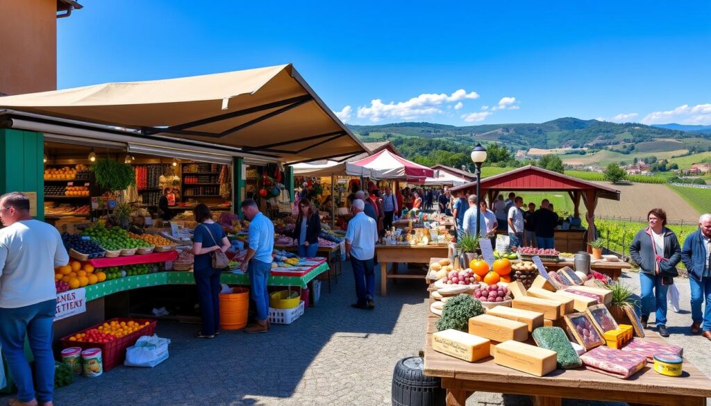 Mercato locale in Piemonte Mercato locale in Piemonte