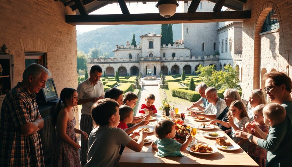 Attività familiari al Castello della Volta