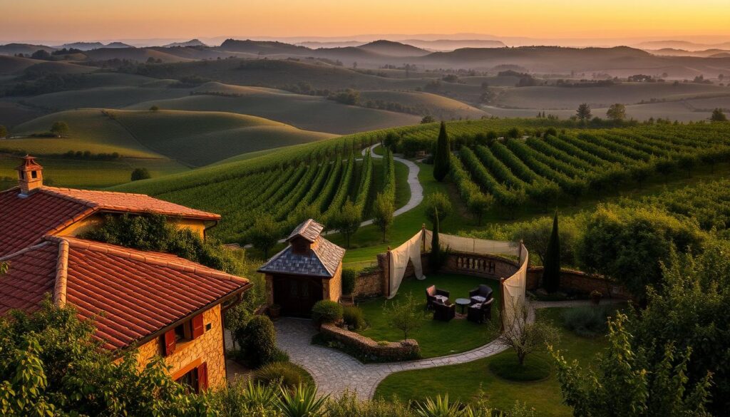 Alloggi nelle zone vinicole