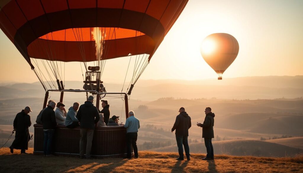 sicurezza volo mongolfiera
