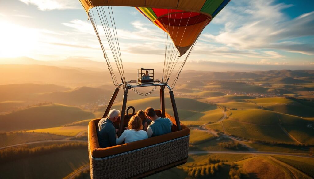 volo esclusivo mongolfiera