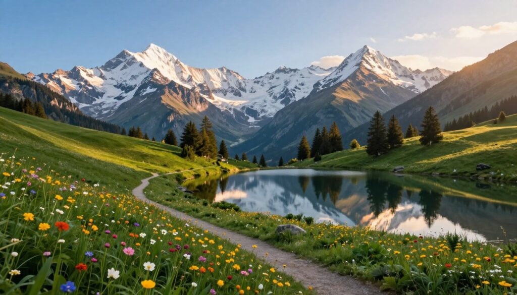 natura paesaggio alpino