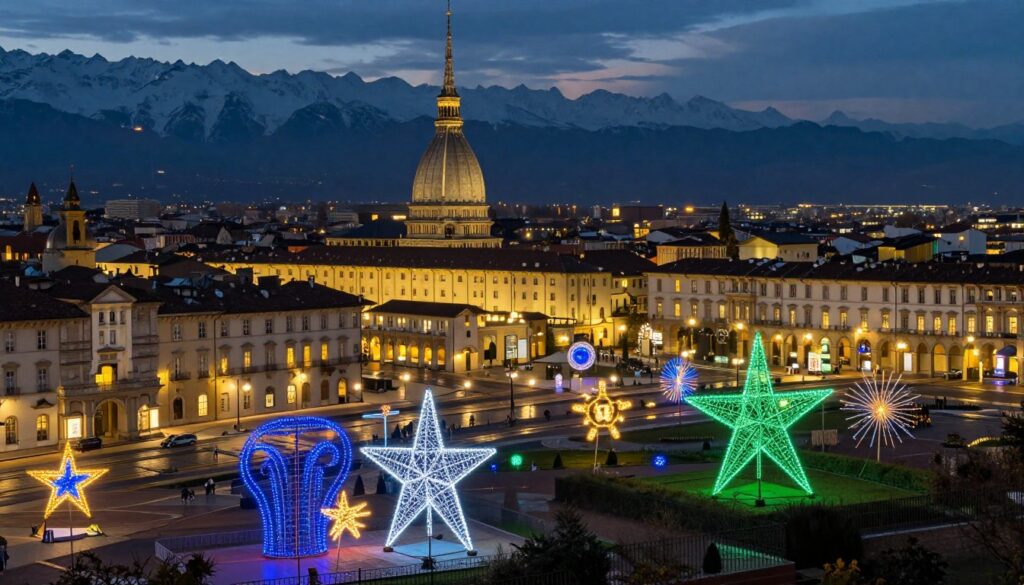 Luci d’Artista Torino itinerario