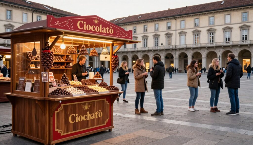 piazza vittorio veneto cioccolato