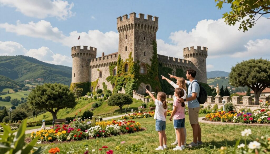 Castello di Masino per famiglie
