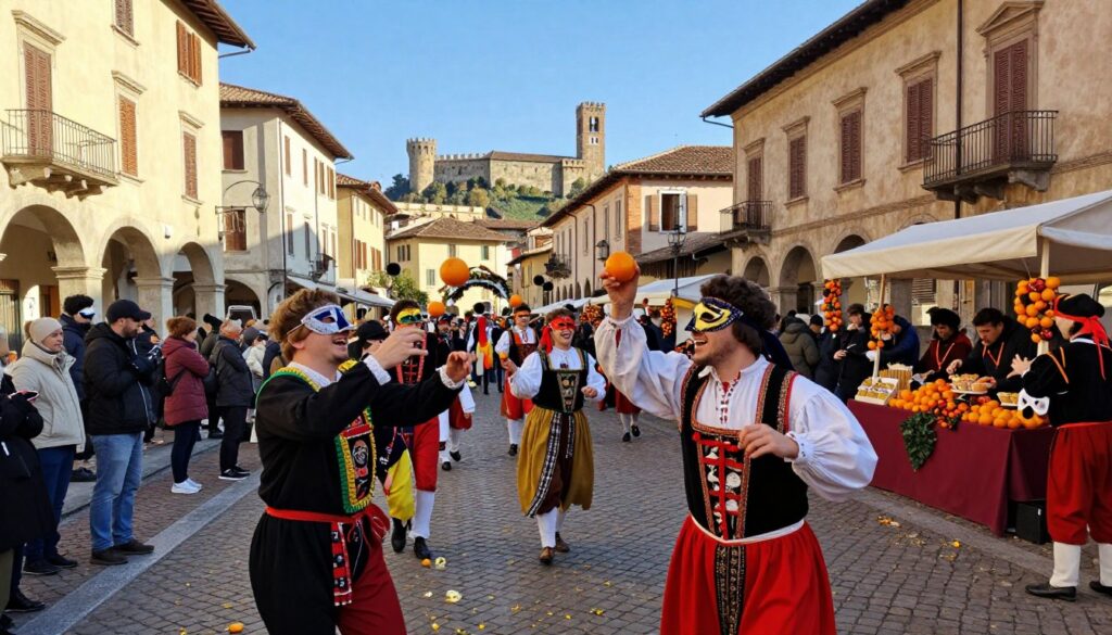 Eventi e tradizioni: Carnevale e Battaglia delle Arance