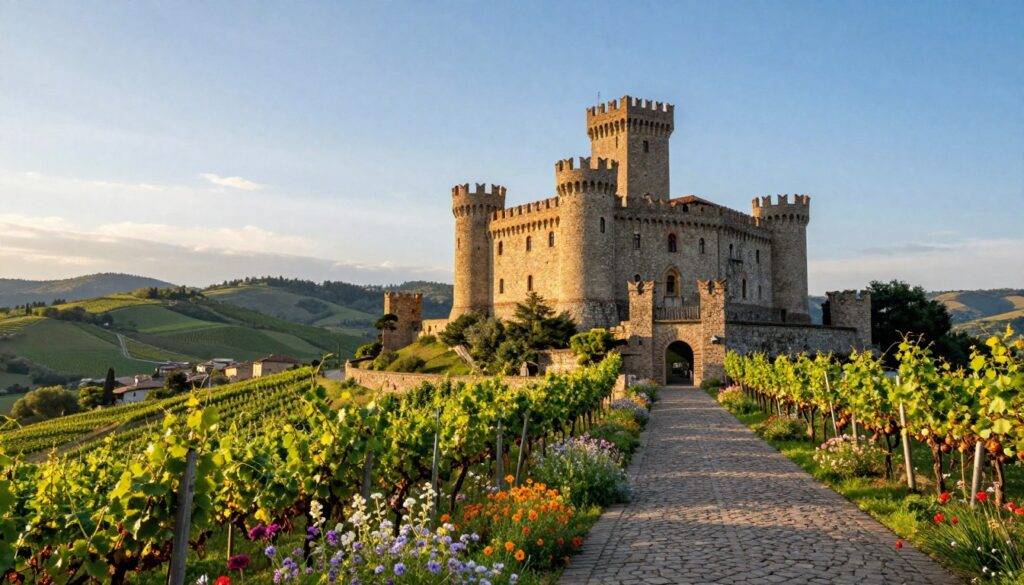 guida alla visita del castello e dei dintorni
