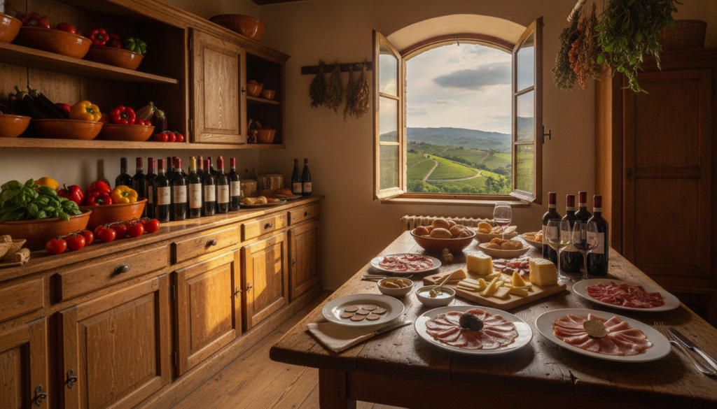 Cucina nelle Langhe
