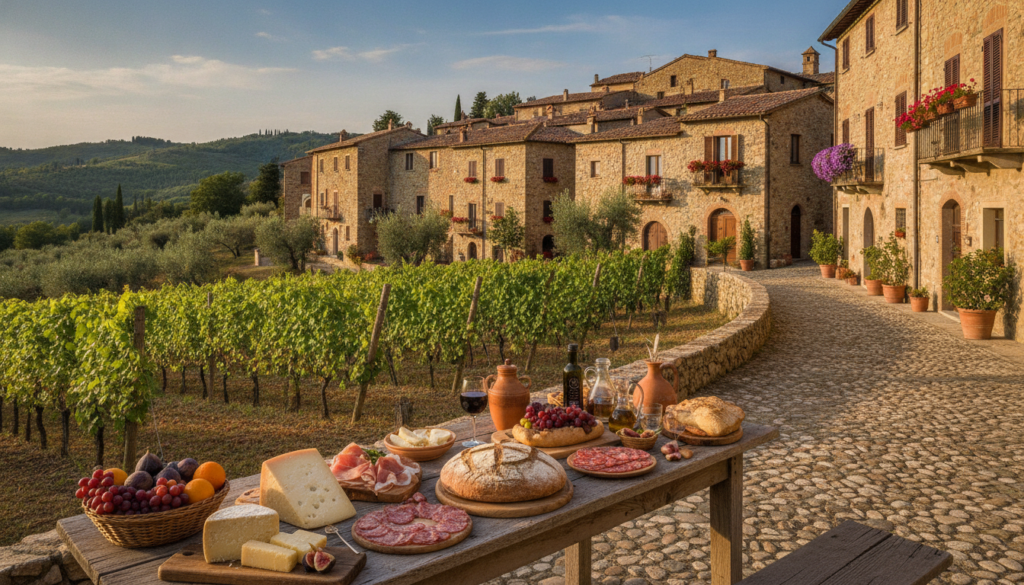 Itinerari gastronomici tra borghi e tradizioni