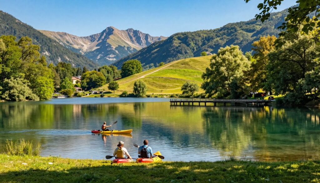 Attività al Lago di Candia