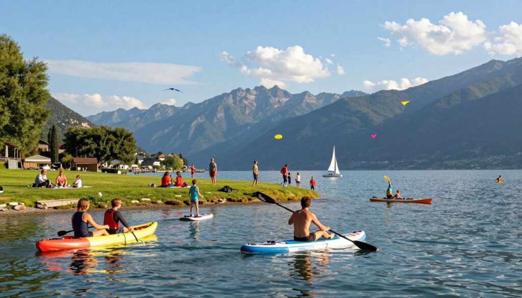 Attività all'aria aperta al Lago di Viverone