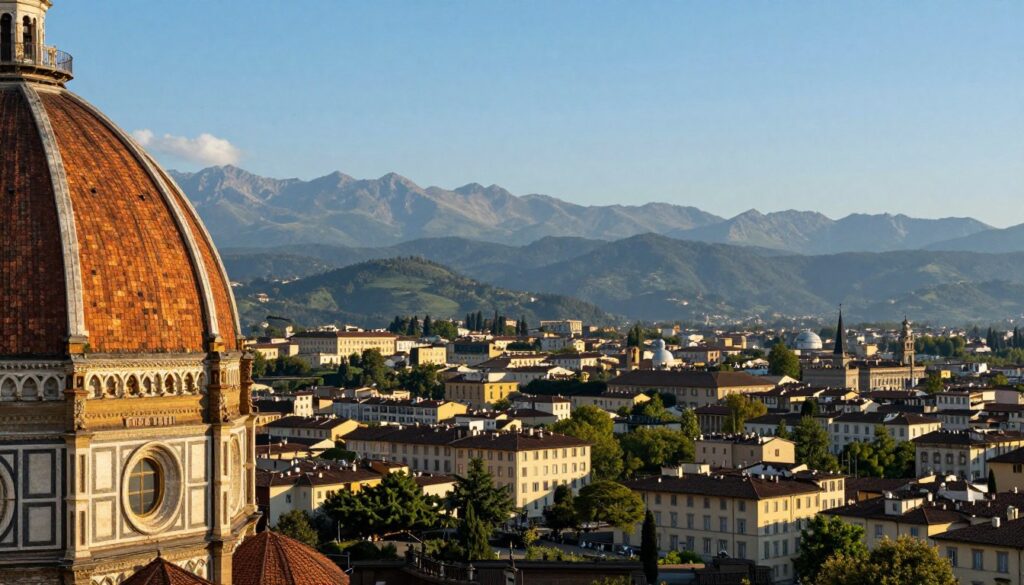panorama dalla cupola di superga